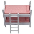 thumbnail image 1 of Shisuyan Mini House Accessory Imaginative Play Wood Pink 1Set, 1 of 9