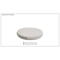 thumbnail image 2 of Cover for Round Ottoman Cushions 6 inches thick in Beige, 2 of 3