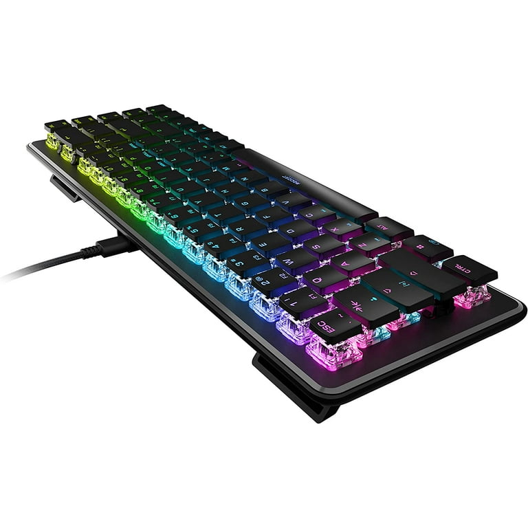 ROCCAT Vulcan II Max – Optical-Mechanical PC Gaming Keyboard, Customizable RGB Illuminated Keys and Palm Rest, TITAN II Switches, Aluminum Plate ROCCAT Vulcan II Max – Optical-Mechanical PC Gaming Keyboard, Customizable RGB Illuminated Keys and Palm Rest, TITAN II Switches, Aluminum Plate