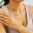 thumbnail image 6 of Nuragold 10K Real Yellow Gold Cuban Curb Link Chain Necklace 16"-30" (2mm-7.5mm) Italian Jewelry for Men & Women, 6 of 21