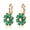 Color 07, variant on Sdmnsg-T Gold Flower Earrings Birthstone Leverback Earrings Hypoallergenic Vintage Floral Earrings for Women Trendy