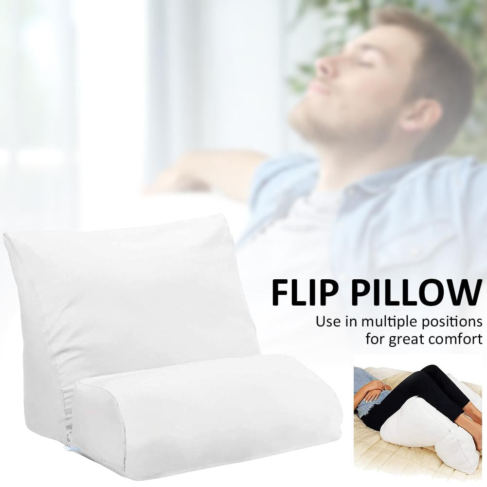 Flip Pillow Multifunctional Bed Wedge Pillow Memory Foam Incline