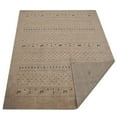 thumbnail image 4 of Rugsotic Carpets Handmade Rugs Hand Knotted Loom Rectangle 5'x8' Beige Wool for Indoor Use, 4 of 5