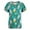 Green, variant on Ecqkame Womens Nursing Scrub Tops Easter Eggs Bunny Rabbit Printed Working Uniform Blouse T-shirt Casual Short Sleeve V-neck Blouse Tops With Pocket Green M on Clearance