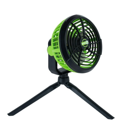 

Portable Camping Fan 5600mAh Rechargeable Fan Outdoor Tent Fan With LED Lantern Foldable Tripod For Camping Tent Fishing Travel Home