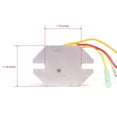thumbnail image 4 of SeaDoo Voltage Regulator Rectifier (Replaces/Compatible With Sea-Doo # 278000443), 4 of 4