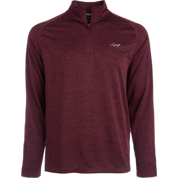 Camiseta básica Greg Norman roja grande