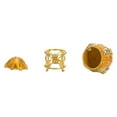 thumbnail image 3 of danila-souvenirs Faberge style Egg / Trinket Jewel Box with Lions 4.4'' (11 cm) yellow, 3 of 3