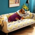 thumbnail image 4 of Paokuoon Pet Physiological Suit Pet Suit Stripe Printing Dog Recovery Clothes, 4 of 8