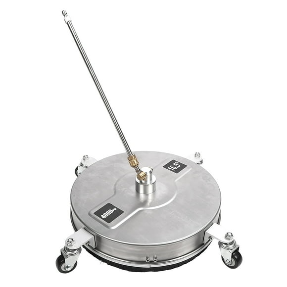 Pressure Washer Surface Cleaner, Hard Brush Driveway Surface Washer 16.5 Inch for Patios