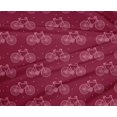 thumbnail image 4 of oneOone Polyester Lycra Fabric Dot & Bicycle Block Print Sewing Fabric BTY 56 Inch Wide, 4 of 4