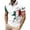 White, variant on TIANZEN Shirt With Button Front Print Short Sleeve For Everyday Comfort And Performance Men T Shirts Long Sleeve 4x