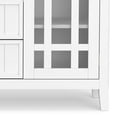 thumbnail image 4 of Bedford SOLID WOOD 53 inch Wide Transitional TV Media Stand in White, 4 of 11