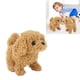 thumbnail image 5 of Cachorro De Peluche Emulacional, Juguete Interactivo Electrónico, Pelusa Corta Densa, Encantador Caminar Ladrando Suave Para Niños, 5 of 7