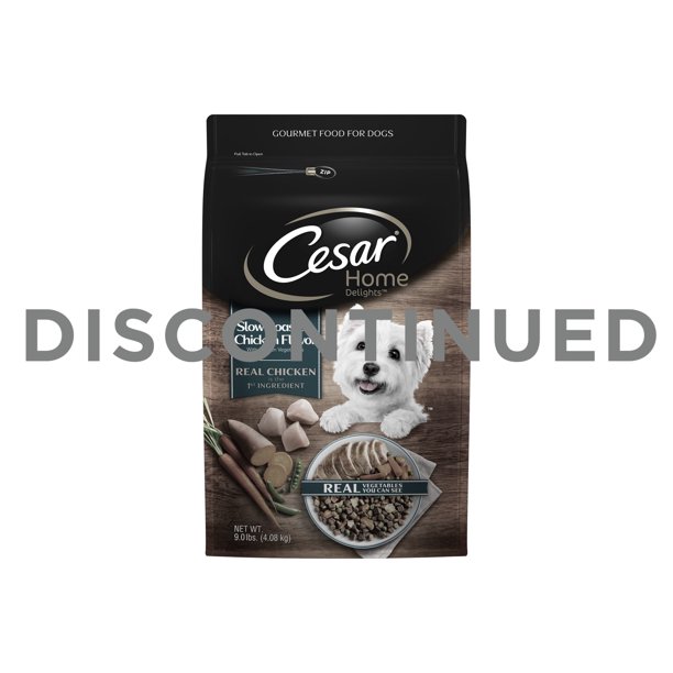 CESAR HOME DELIGHTS Dry Dog Food Slow Roasted Chicken Flavor with