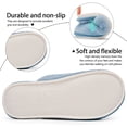 thumbnail image 5 of Ecetana Women's Fuzzy Slippers Indoor Cozy Soft Memory Foam Slip On House Shoes for Women, 5 of 7