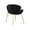 Black, variant on Clearance! Vanity Stool Vanity Chair for Makeup Room Round Upholstered Makeup Stool with Gold Metal Legs Modern Velvet Foot Stool Ottoman for Living Room and Bedroom