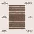 thumbnail image 4 of JONATHAN Y SANTA MONICA 4 x 6 Area Rug, Colonia Berber Stripe - Brown/Beige, SMB125B-4, 4 of 8