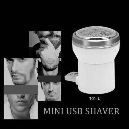 L Shape Razor Phone Shaver Portable Electric Razors Beard Trimmer USB Plug-in L-shape ...