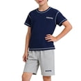thumbnail image 2 of Sun Protection Suit for Boys, Kids Summer Ice Silk Breathable Sports Drying Set, - for Children 5-16 Years, 2 of 6