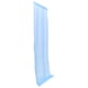 thumbnail image 5 of Cortinas transparentes con ojales para dormitorio de niña, diseño romántico de estrellas plateadas, finas y con purpurina, para habitación infantil, tamaño 100 x 270 cm (azul)., 5 of 5