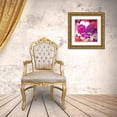 thumbnail image 3 of Hogan, Melody 15x15 Gold Ornate Wood Framed with Double Matting Museum Art Print Titled - Watercolor Love 2, 3 of 4