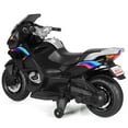 thumbnail image 6 of Costway 12V Kids Ride On Motorcycle Electric Motor Bike w/ Training Wheels & Light Black, 6 of 8