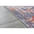 thumbnail image 2 of Amazing Rugs, LLC. "Zara Contemporary" Washable Super Soft Area Rug with Abstract Design Blue/Gray/Yellow 3' x 5' Abstract 0.76 - 1 inch N/A 3' x 5', 2 of 11