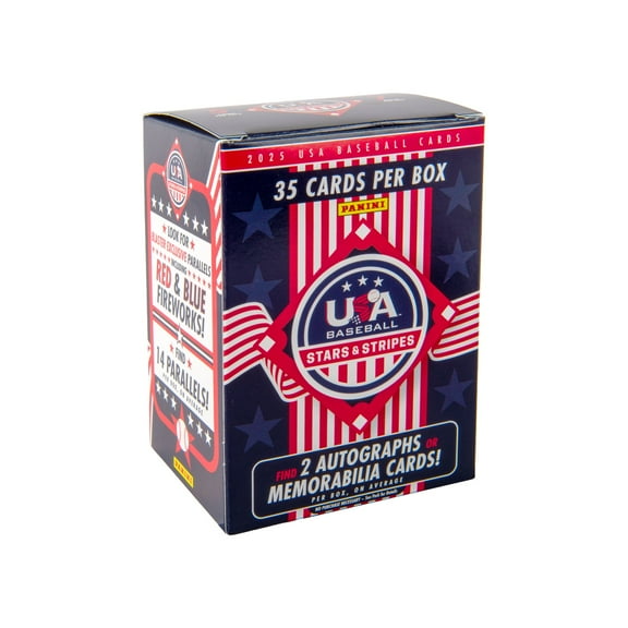 2025 Panini USA Baseball Stars & Stripes Trading Cards Blaster Box
