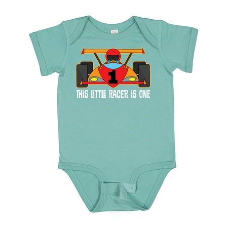 

Inktastic Racing Themed 1st Birthday Car Gift Baby Boy Bodysuit