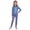 Blue Purple, variant on Gymnastics Unitards for Girls Long Sleeve Shiny Mermaid Bodysuit Skating Jumpsuit for Stage Performance Light Green 8