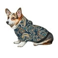 thumbnail image 6 of Uemuo Indian Paisley 2 for Winter Dog Hoodie Sweatshirts with Pockets Warm Dog Clothes for Small Dogs Chihuahua-X-Small, 6 of 8