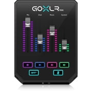 TC Helicon GO XLR Mini Online Broadcast Mixer, Black