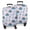 Lavender Dinosaurs Hatching, variant on Green Dinosaurs Ponds Pattern Luggage Cover Fashion Suitcase Cover Baggage Covers Fit 25-28 Inch Luggage (Go Travel)