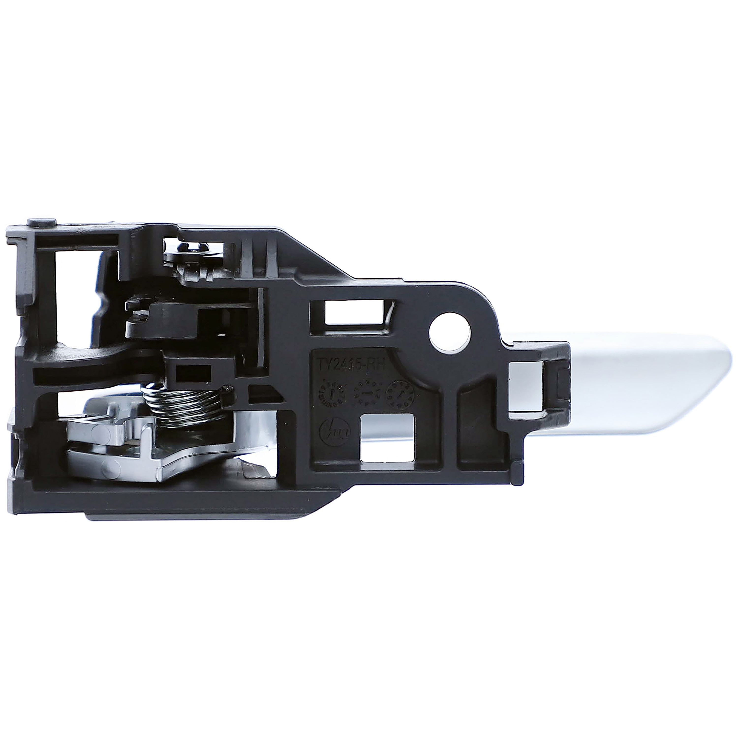 Dorman 15874 Interior Door Handle for Specific Toyota Models, Silver; Black