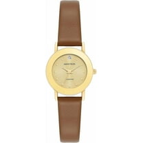 Armitron Genuine Diamond Dial Leather Ladies Watch