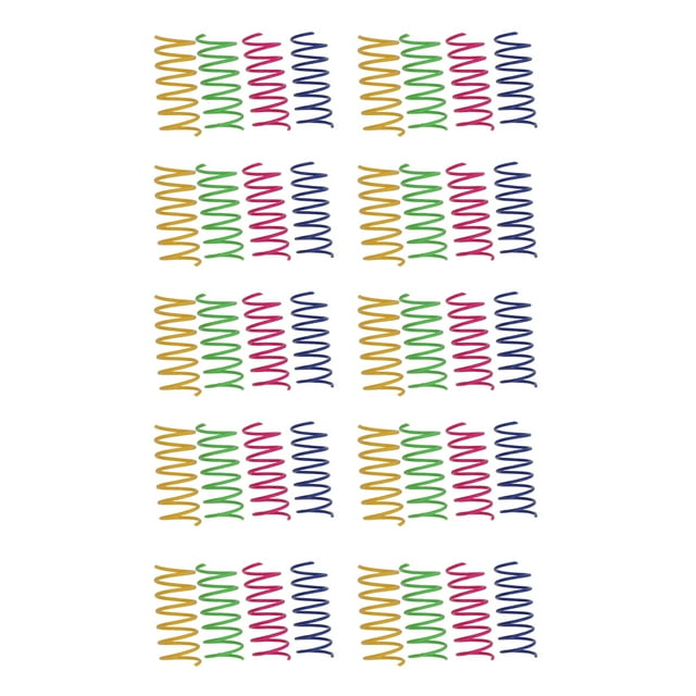 Jouet pour Chat à Ressorts Colorés, 40 Pcs Jouets à Ressort pour Chat Jouets pour Animaux Tubes à Ressorts pour Chat Fiables et Durables