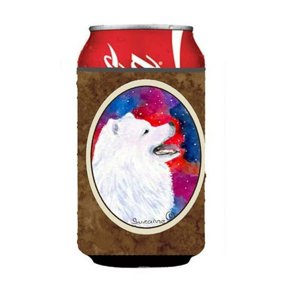 Samoyed Can Or bottle sleeve Hugger - 12 Oz.