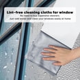 thumbnail image 2 of KKFEN-Microfiber Glass Cleaning Cloth 12 PK, Lint Free Streak Free, Reusable Magic Cleaning Cloth for Cleaning Windows, Glasses, Mirrors, Screens, Stainless Steel, and More Grey-12\u201d×12\u201d, 2 of 4