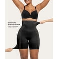 thumbnail image 3 of Wrongduck Seamless High Waisted Shapewear Shorts for Women, Tummy Control Body Shaper, Thigh Slimming Underwear with Butt Lifting Design, 3 of 8