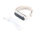thumbnail image 1 of Pulsera repelente de mosquitos, 5 V, 1 A, 90 mAh, recargable por USB, con contador de pasos y temperatura, color blanco, 1 of 14