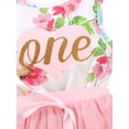 thumbnail image 4 of Sonducket Conjunto de para niños, chaleco sin mangas para niña, camiseta, pelele, de malla conjuntos de ropa Rosa 70cm, 4 of 6