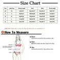 thumbnail image 3 of SDNall Halter Bikini Sets for Women Color Tie Bikini Split Swimsuit Triangle Bikini Sizes:XS-XL, 3 of 9