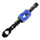 thumbnail image 5 of Universal CNC aluminio motocicleta 22mm 7/8 pulgadas manillar barra ajustable palanca de fuerza de de Azul kusrkot Barra transversal del manillar de la motocicleta, 5 of 8
