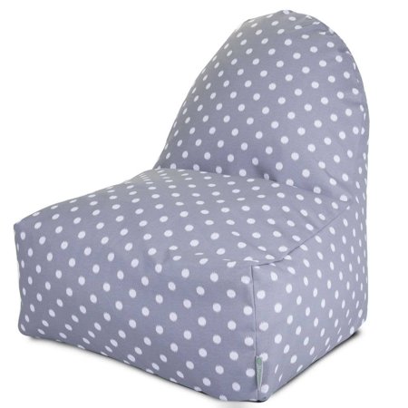 UPC 859072270718 product image for Majestic Home Gray Ikat Dot Kick-It Chair | upcitemdb.com