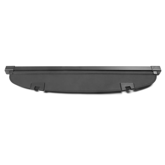 Ikon Motorsports Compatible with 17-24 Mazda CX-5 Tonneau Cargo Shade Cover Black-Vinly Aluminum Rod
