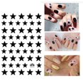 thumbnail image 3 of Pegatinas para uñas en forma de V, pegatinas con purpurina plateada, línea francesa, pegatinas para uñas, tiras oblicuas blancas brillantes, pegatinas 3D, geometría creativa, estrellas, puntas de man, 3 of 4