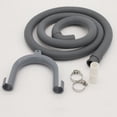 thumbnail image 1 of Tuyau de Vidange pour Machine à Laver à Tambour 2M Kit d'Extension Accessoires de Machine à Laver, 1 of 5