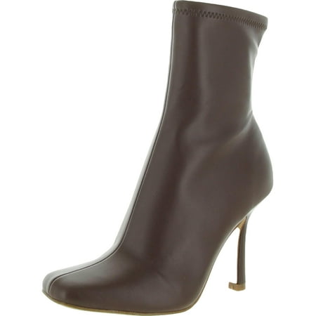 

Steve Madden Womens Katerina Faux Leather Square Toe Mid-Calf Boots