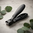 thumbnail image 4 of Nail Clipper, Anti Splash Thick Toenail Cutter Slanted Edge Dead Skin Remover Cuticle Trimmer Heavy Duty Manicure Pedicure Tool Stainless Steel Grooming Instrument Black, 4 of 6